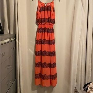 Salmon color dress